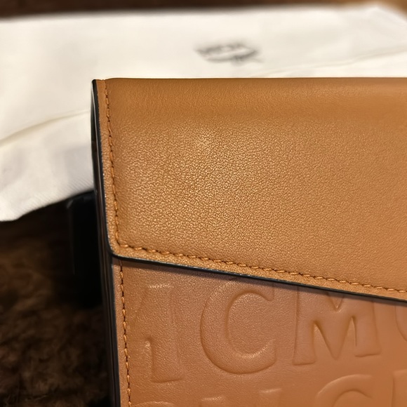 “Host Pick” MCM Patricia Cognac Wallet On Chain - Picture 7 of 13